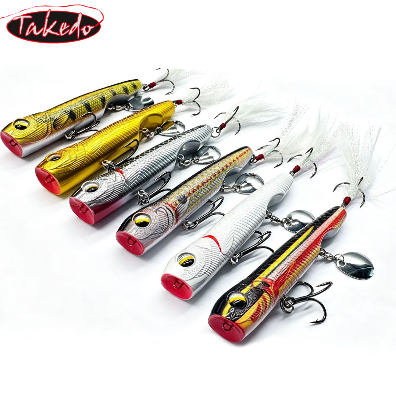 Fishing Lure Popper - Señuelo de Pesca TAKEDO 10G Top