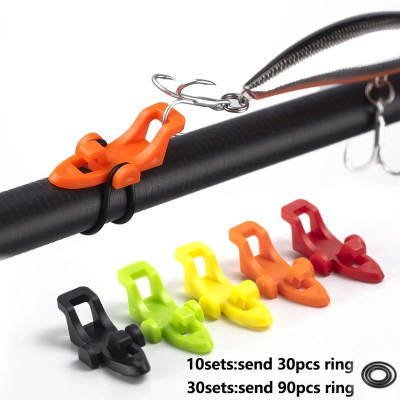 Fishing Lure Accessories - 1-10 unidades Soporte de seguridad para