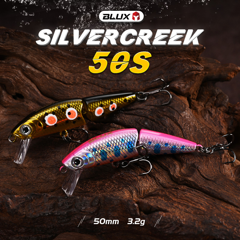 BLUX DR. Minnow Joint 50S Swim - Fishing Lure Swimbait reseña y precio