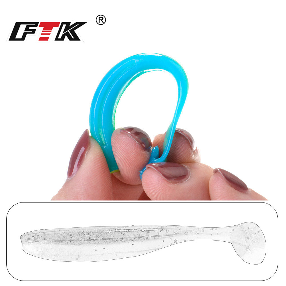 FTK 8-20 piezas Señuelos de pe - Fishing Lure Swimbait reseña y precio