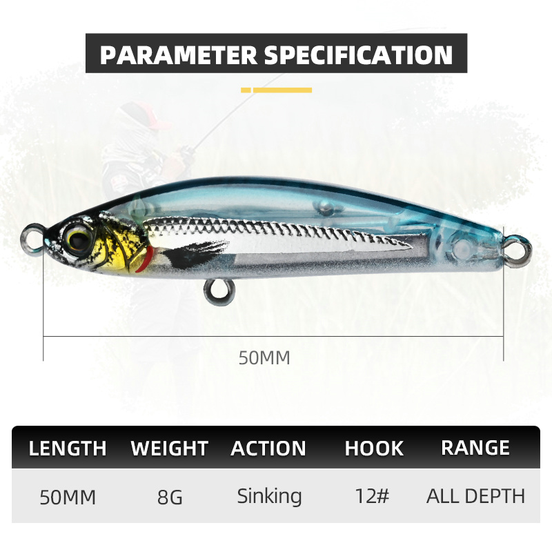 BLUX EXILE 50 lápiz de graveda - Fishing Lure Topwater reseña y precio