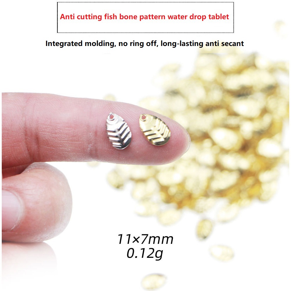 50 unids/lote DIY Spinner de p - Fishing Lure Accessories reseña y precio
