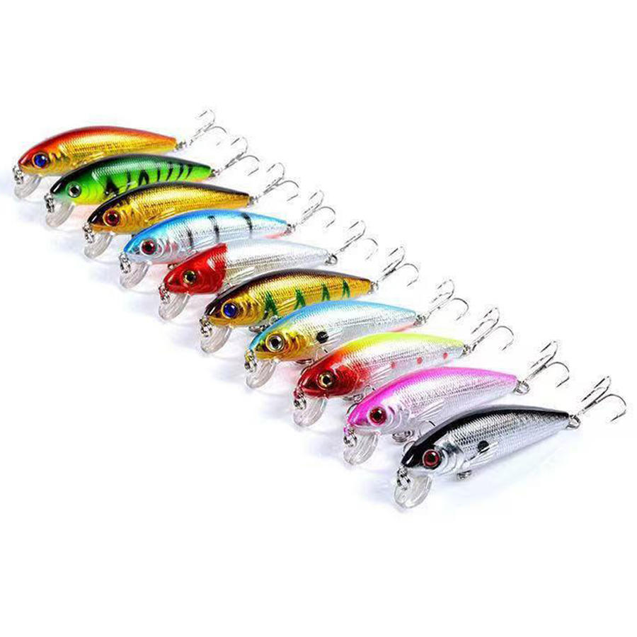 10 Uds Jerkbait Minnow Crankba - Fishing Lure Jerkbait reseña y precio