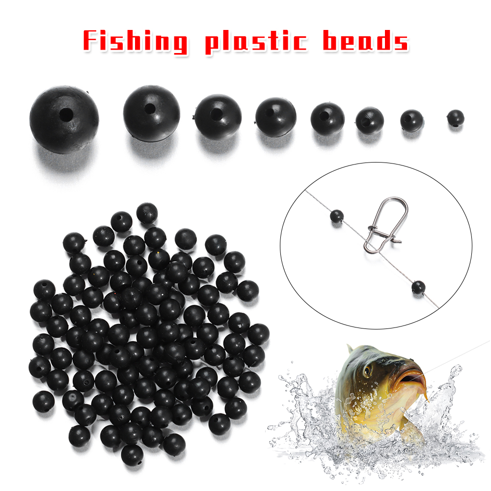 100 unids/lote cuentas de pesc - Fishing Lure Accessories reseña y precio