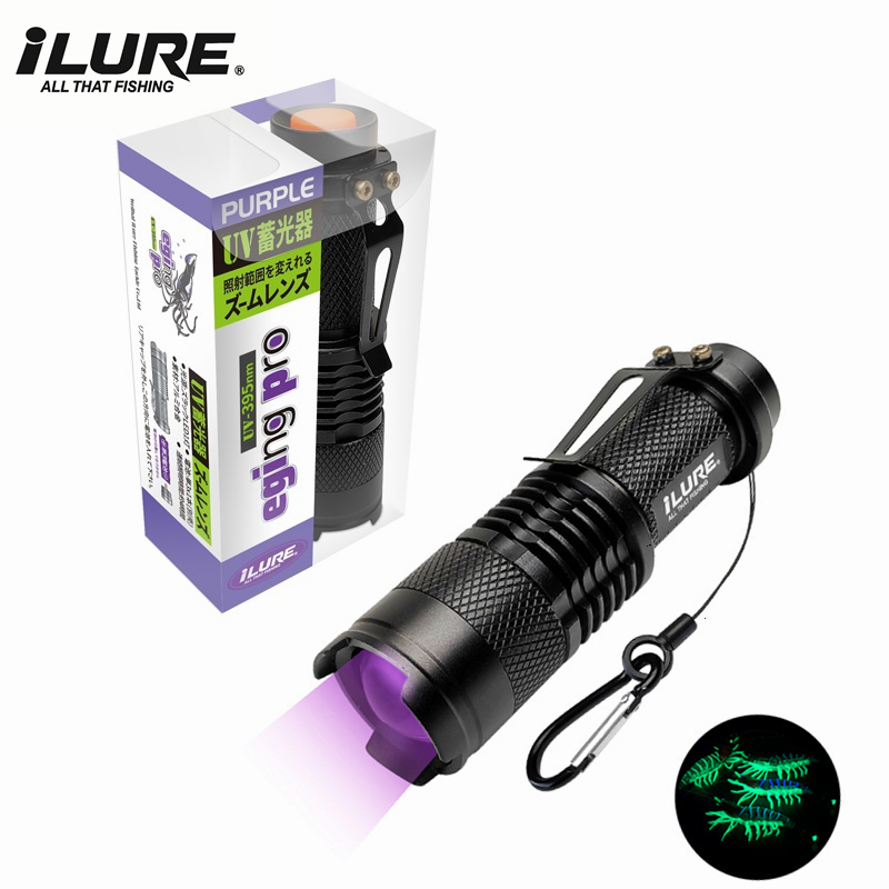 Mini linterna UV de 395nm, señ - Fishing Lure Making Kit reseña y precio