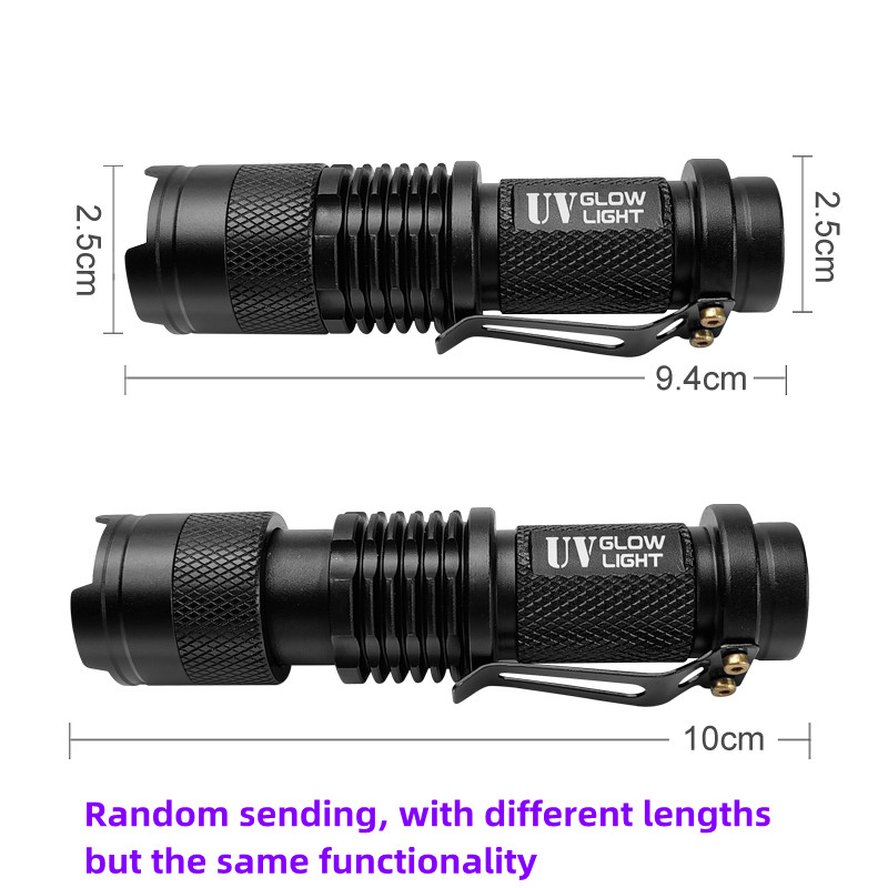 Mini linterna UV de 395nm, señ - Fishing Lure Making Kit reseña y precio