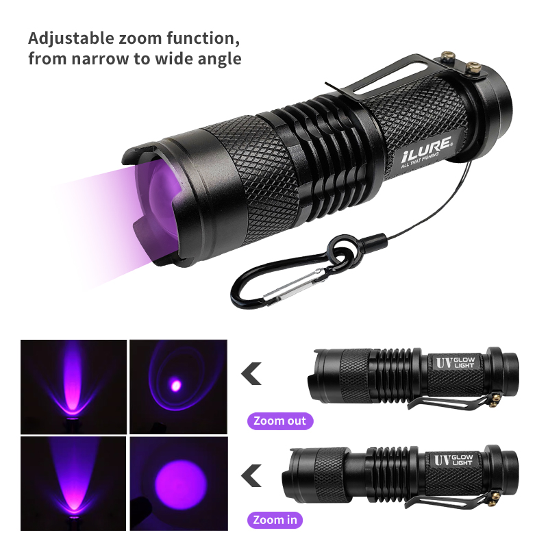 Mini linterna UV de 395nm, señ - Fishing Lure Making Kit reseña y precio
