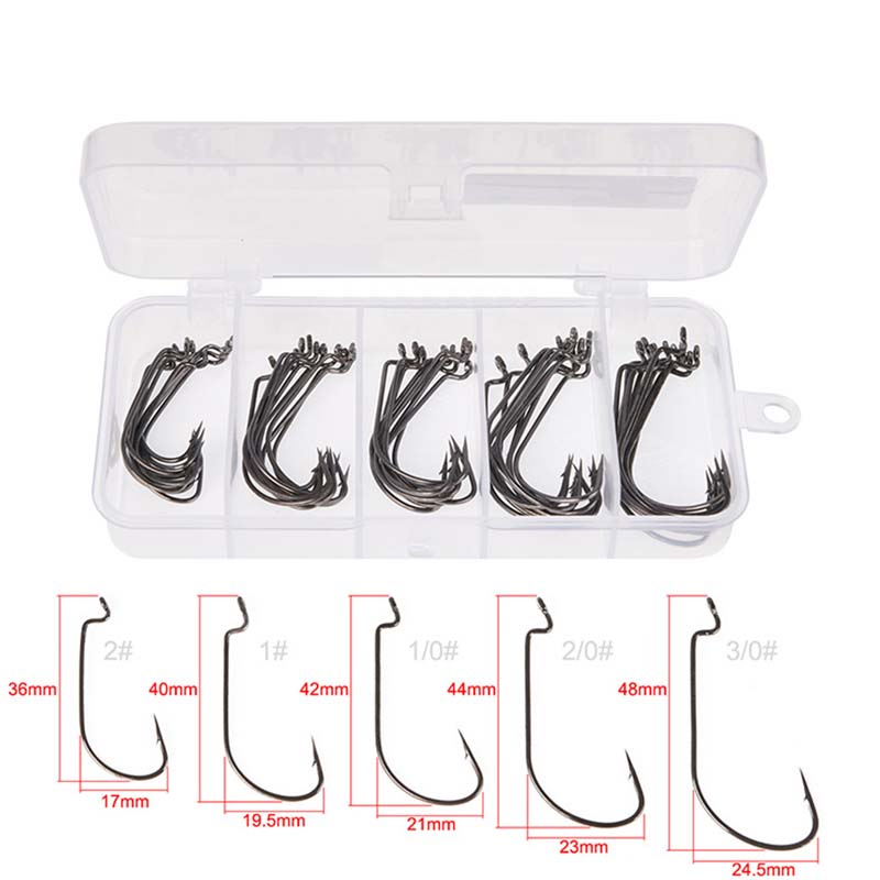 50 Piezas/Caja de Anzuelos de  - Fishing Lure Spinnerbait reseña y precio