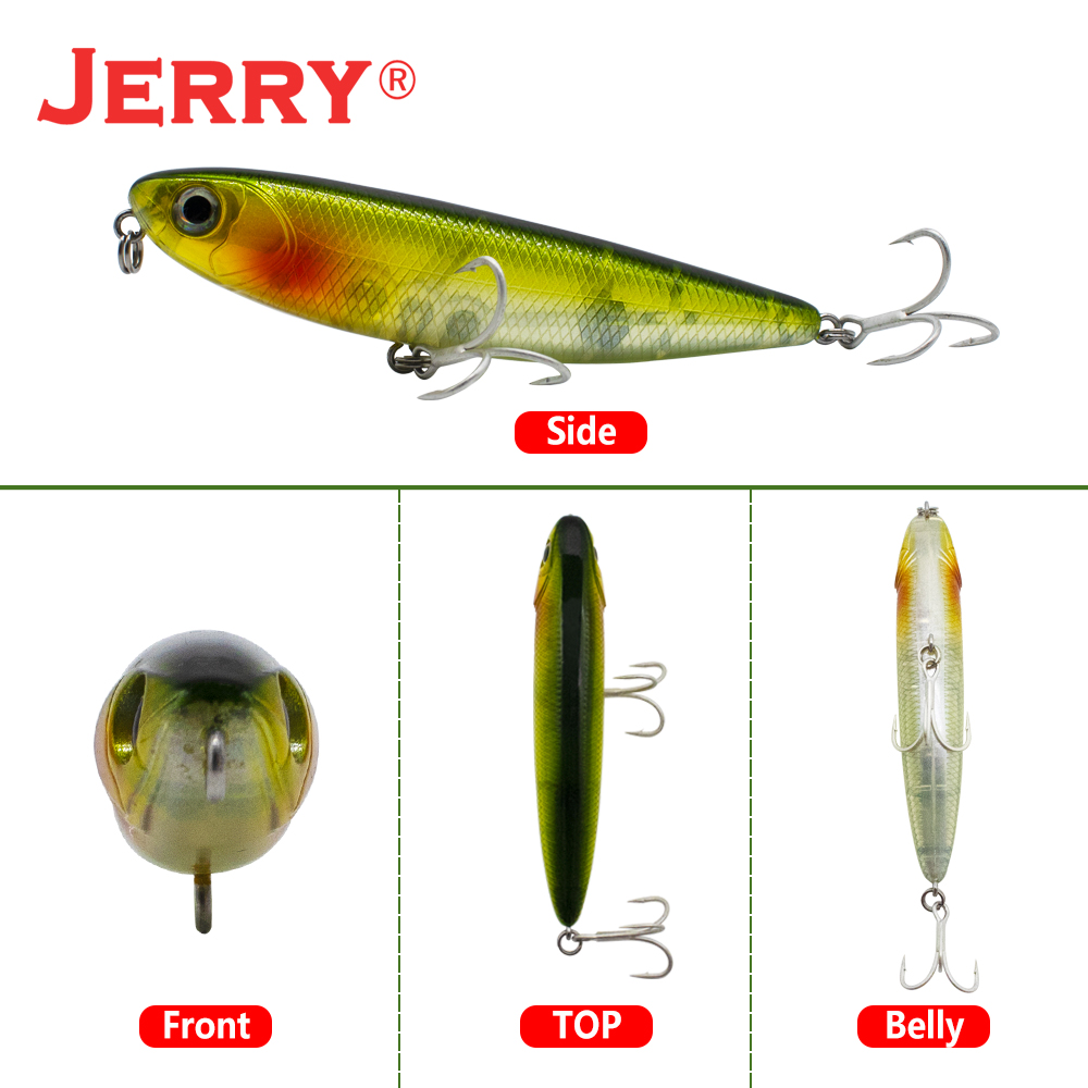 Jerry Kuchao Topwater lápiz se - Fishing Lure Topwater reseña y precio