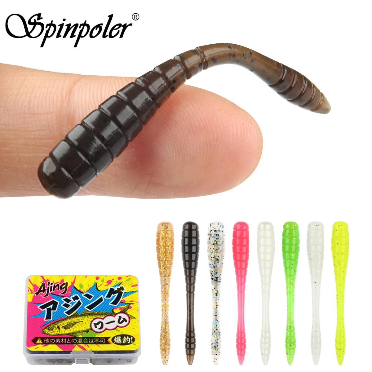 Spinpoler TPR Ajing señuelos b - Fishing Lure Swimbait reseña y precio