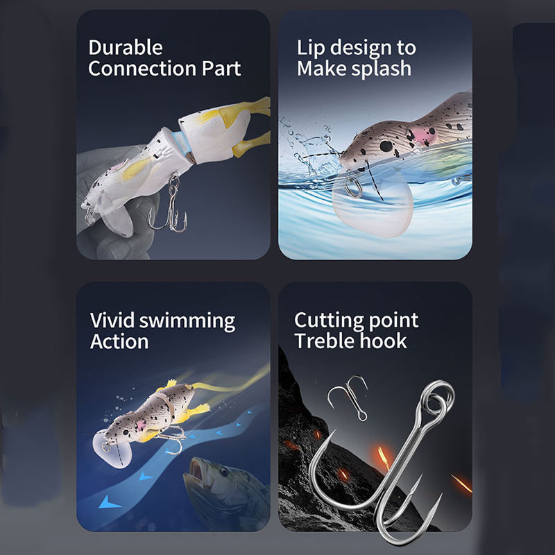 WEIHE, 1 unidad, g, 8cm, 5 col - Fishing Lure Popper reseña y precio